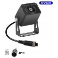 Automobilinė galinio vaizdo kamera 12V IP68 HD 4pin NVOX 